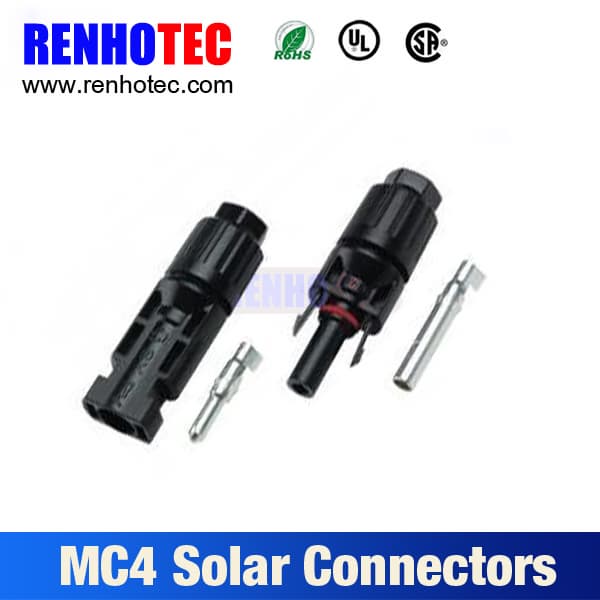 High current Compatible MC4 solar fuse connector